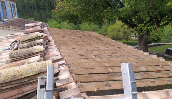 Changement de tuiles