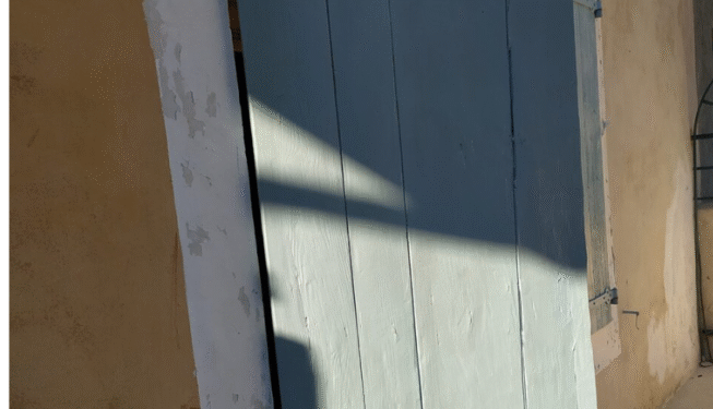 Réfection de porte-volet