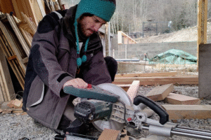 Construction du mandala en bois